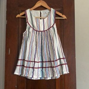MADEWELL striped sleeveless top